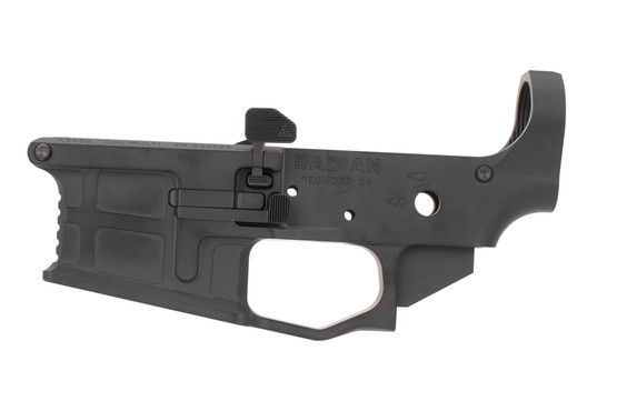 Radian AX556 AR15 stripped lower receiver features ambidextrous controls